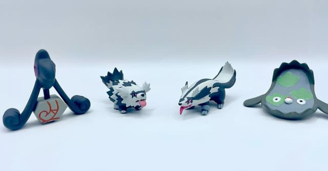 Zigzagoon, Linoone, Stunfisk