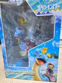 Ash & Pikachu & Lapras