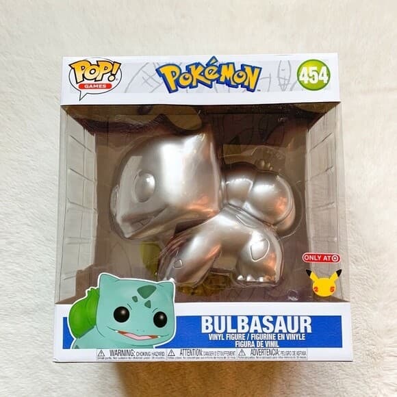 Pop! Games #454 · 10" Jumbo · Metallic Silver