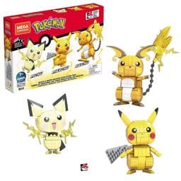 Pikachu Build and Show Pikachu Evolution Trio