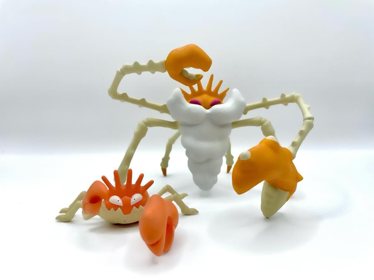 Kingler Gigantamax Kingler tamaño “Takara Tomy “.