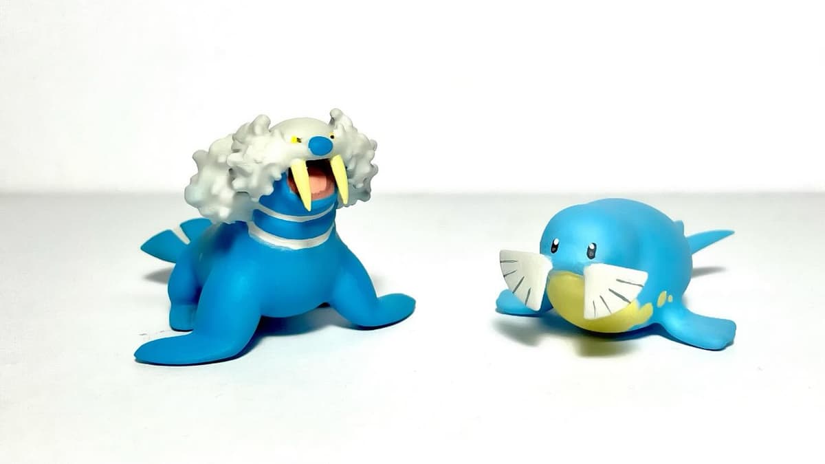 Walrein Walrein y Sealeo tamaño “Takara Tomy” .