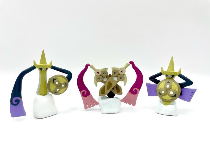 Aegislash — Aegislash & Doublades tamaño “Takara Tomy “