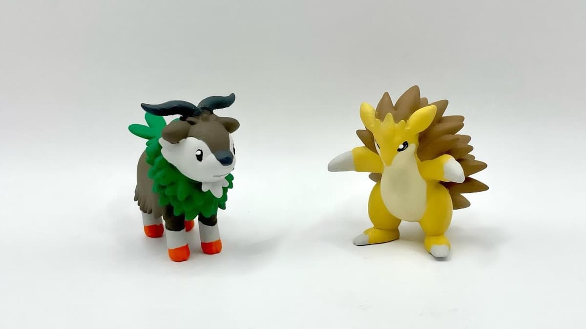 Skiddo Skiddo $Sandslash tamaño “Takara Tomy “