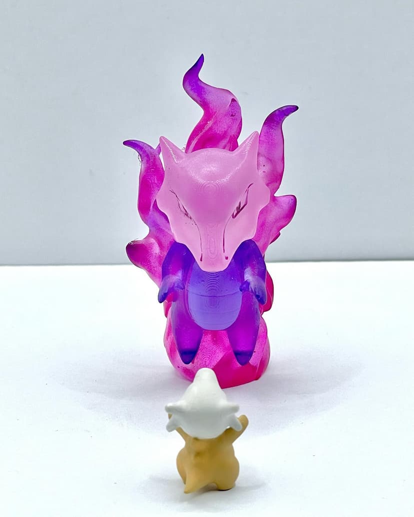 Marowak — Marowak & Cubone escala 1/20