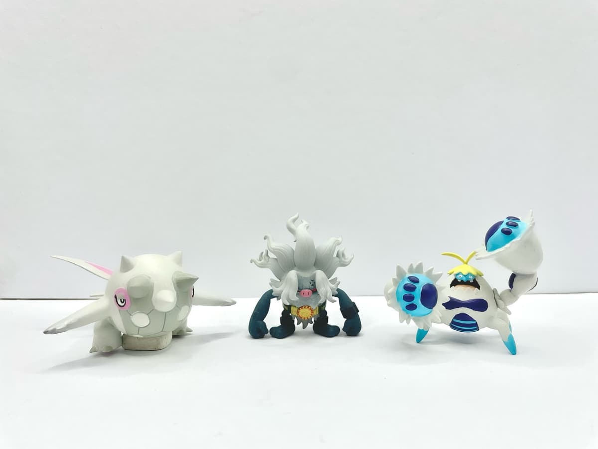 Cetitan Cetitan, Annihilape & Crabominable tamaño “Tomy”.