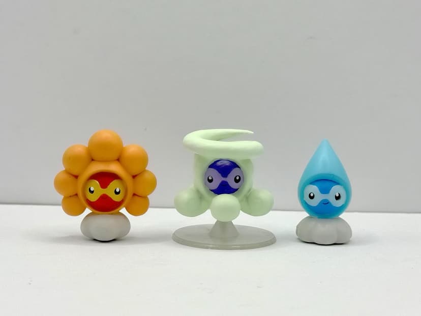 Castform — Castform forms tamaño “Tomy”