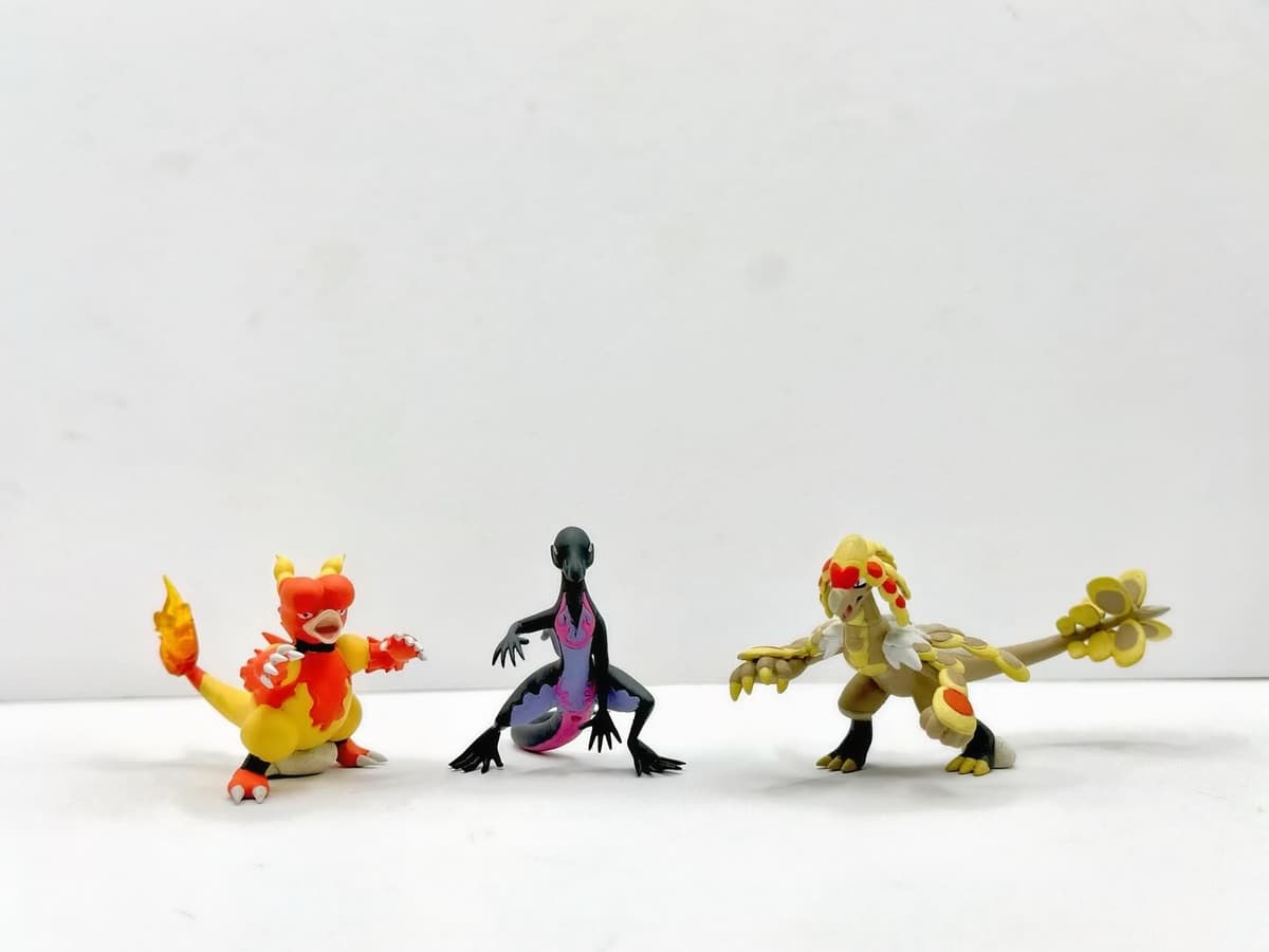 Magmar Magmar, Salazzle & Kommo-o tamaño “Tomy”