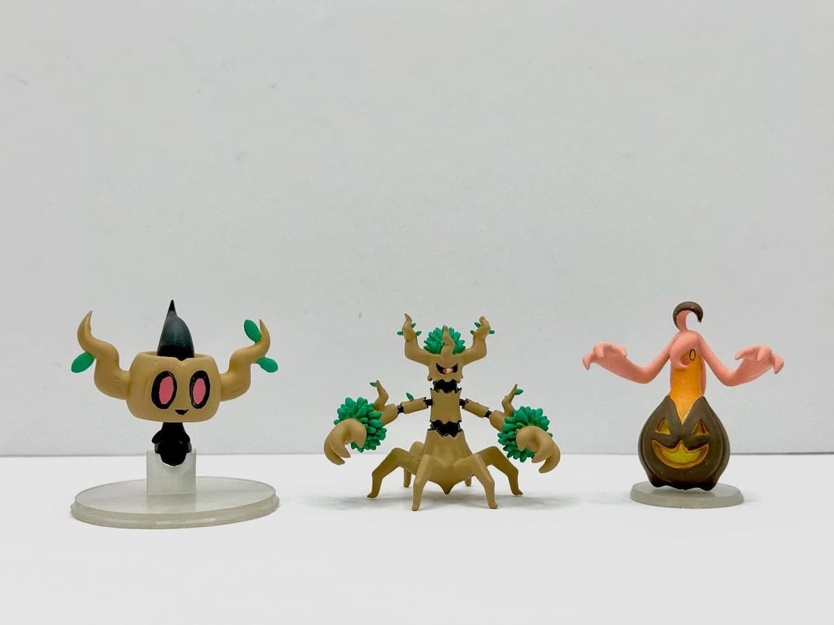Phantump Phantump, Trevenant & Gourgeist tamaño “Tomy “