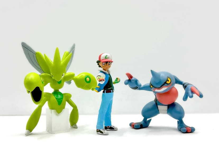 Scizor — Scizor & Toxicroak escala 1/20