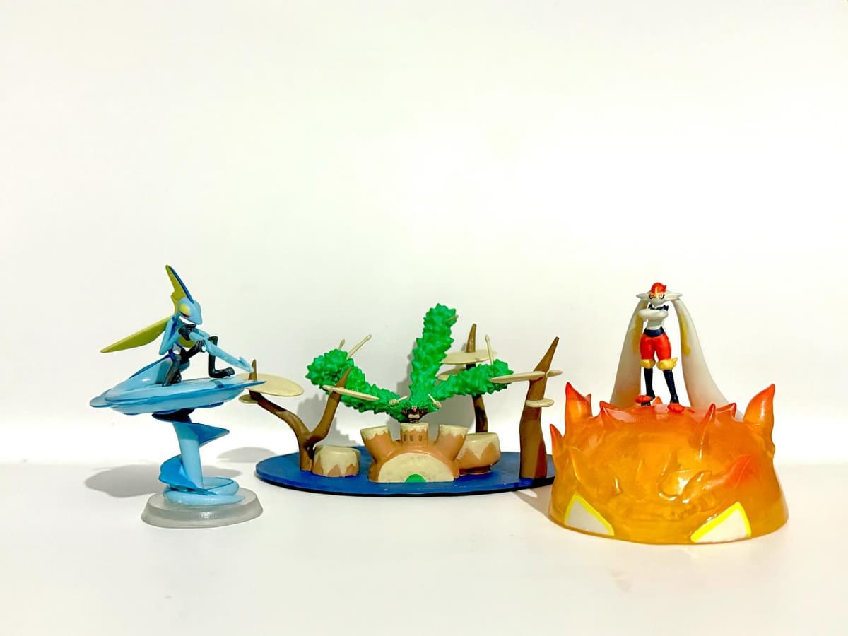 Inteleon Gigantamax Inteleon, Rillaboom & Cinderace tamaño tipo “Takara Tomy”