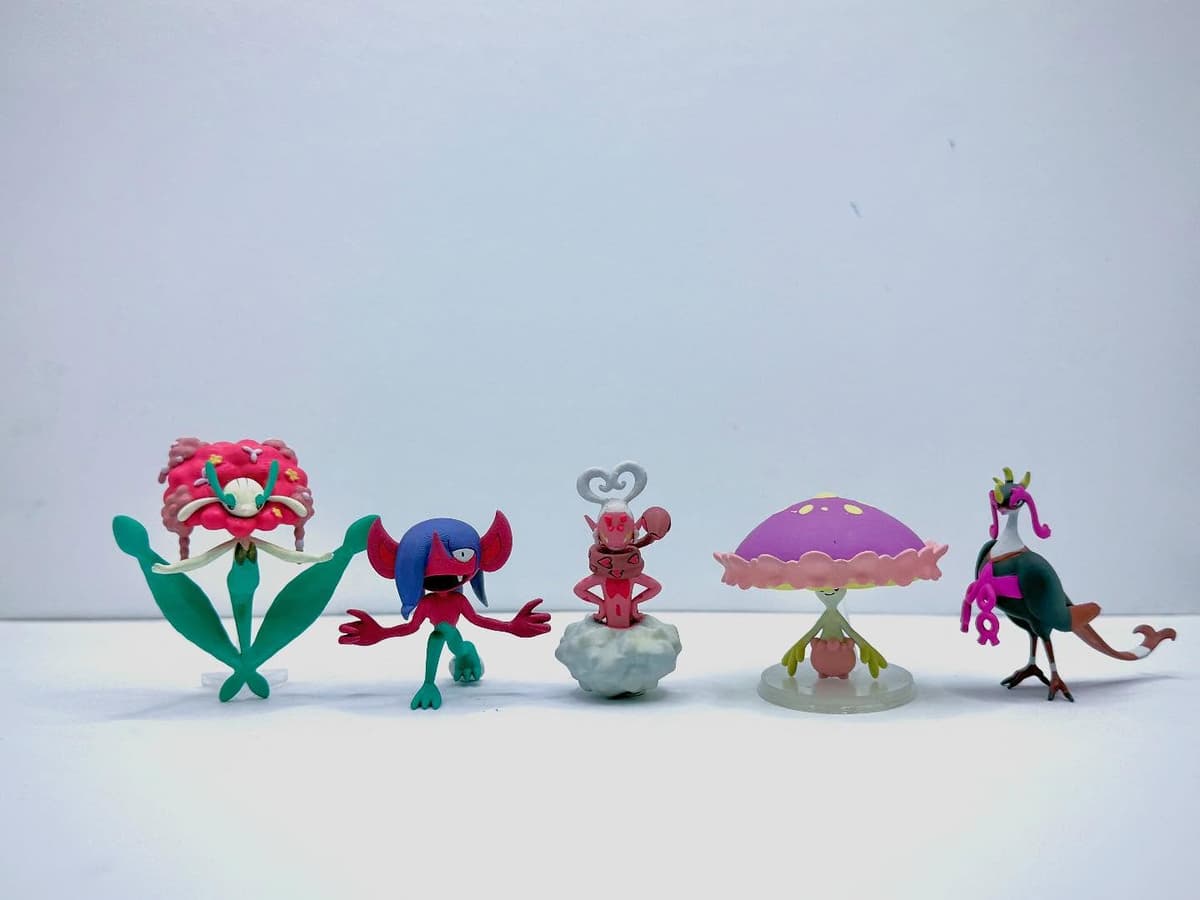 Florges Florges, Morgrem, Enamorus, Shiinotic & Fezandipiti.