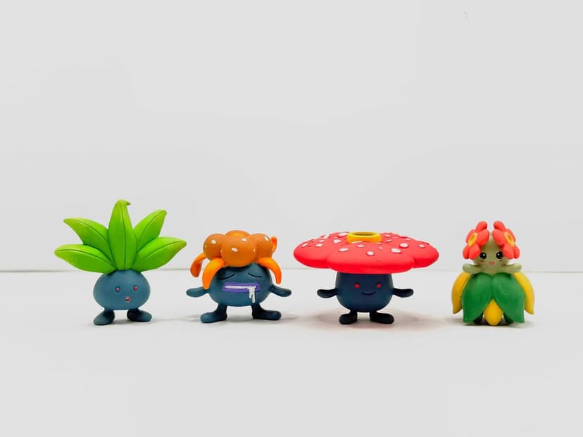 Vileplume — Línea evolutiva Vileplume tamaño Tomy