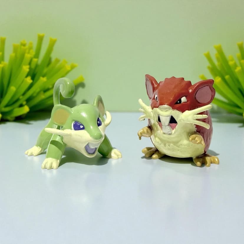 Raticate — Repintado de linea evolutiva Raticate de la línea “Takara Tomy”