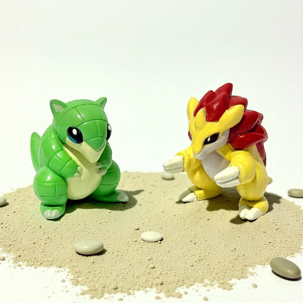 Sandslash Repintado en Shiny línea evolutiva Sandslash de la línea “Takara Tomy “