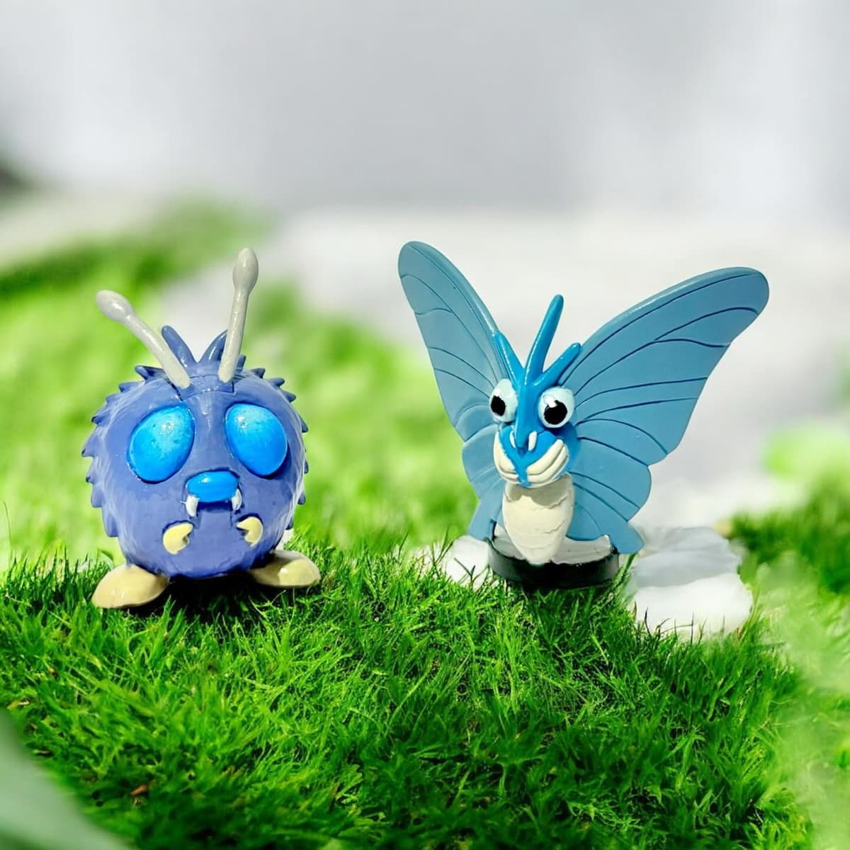 Venomoth Repintando de línea evolutiva Venomoth en Shiny de “Takara Tomy “