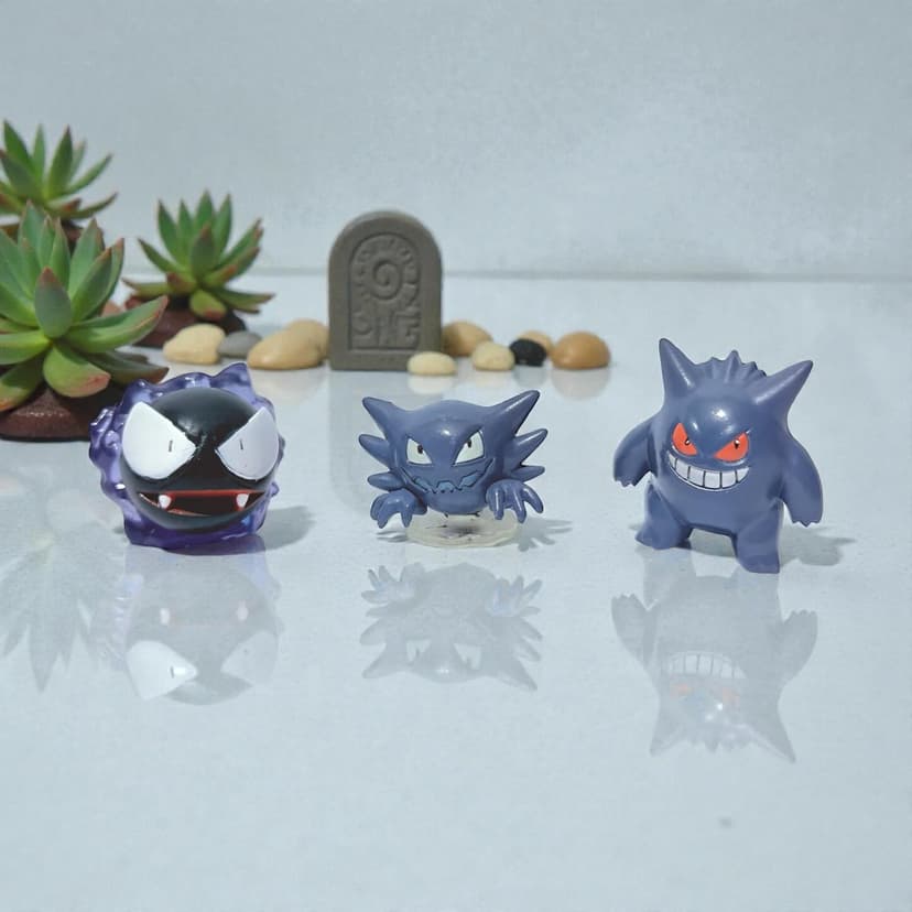 Gengar — Repintado línea evolutiva Gengar en shiny.