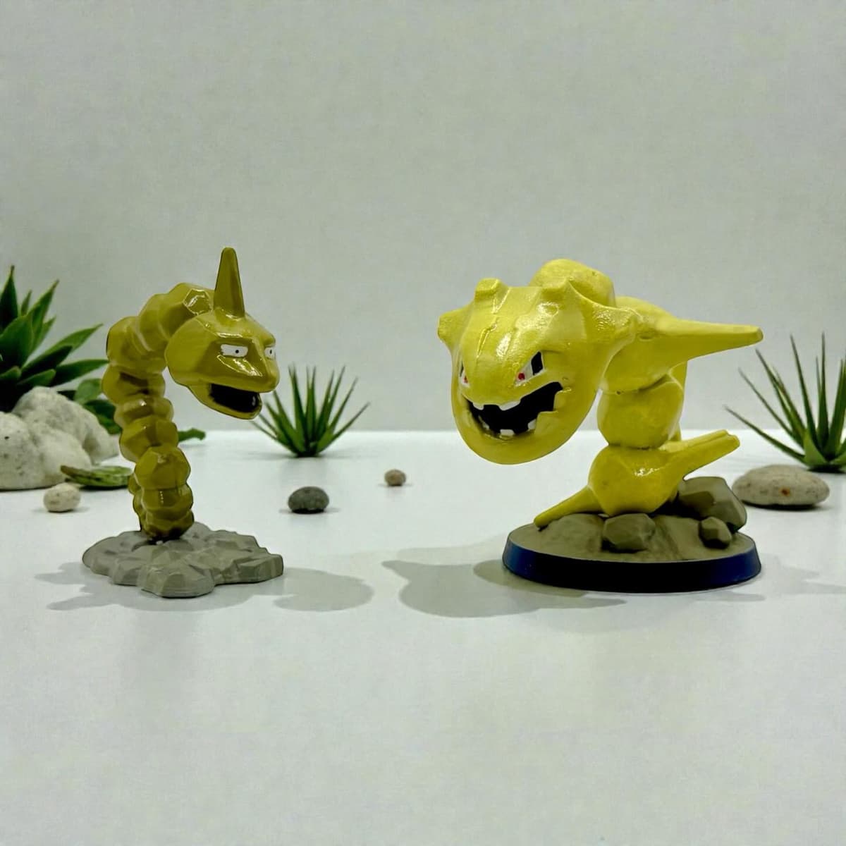 Onix Repintado de ónix e impresión de steelix en Shiny.