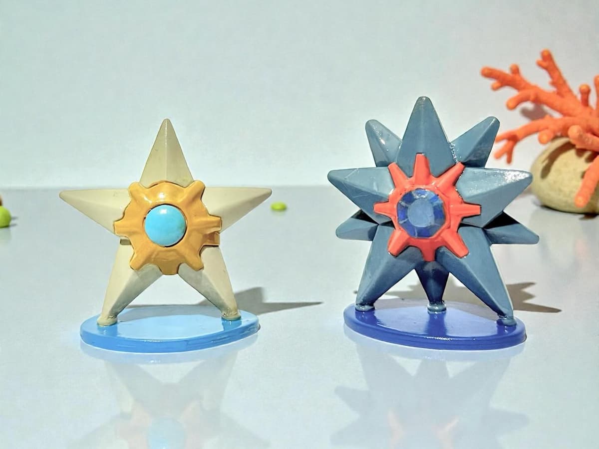 Starmie Repintado línea evolutiva Starmie en Shiny