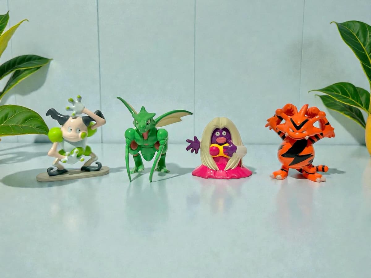 Scyther Repintado Mr Mime, Scyther, Jinx & Electabuzz en Shiny
