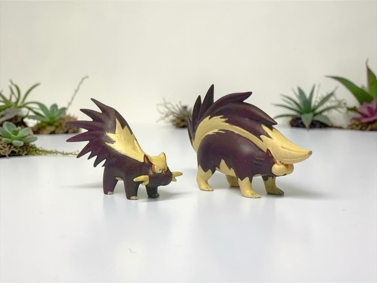 Skuntank Línea evolutiva Skuntank tamaño tipo Tomy