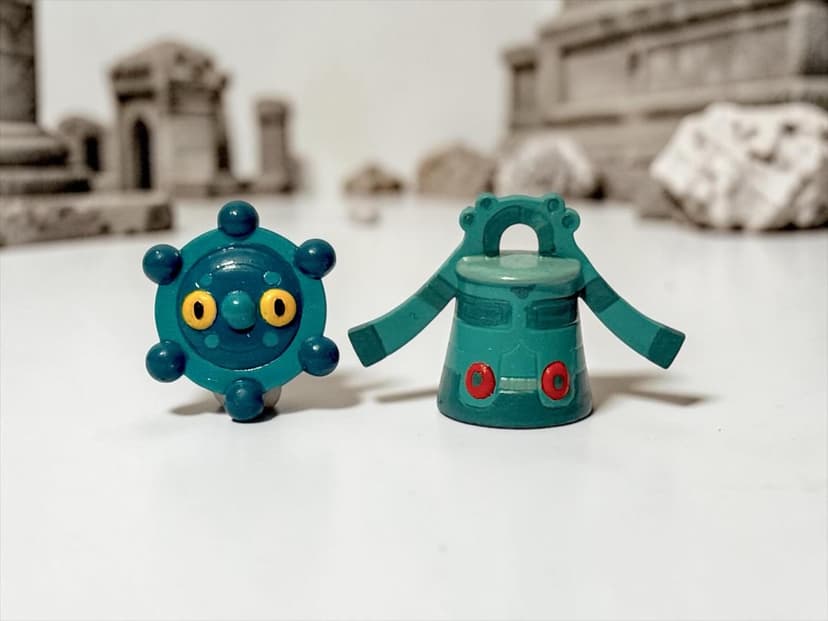 Bronzong — Línea Bronzong tamaño tipo Tomy