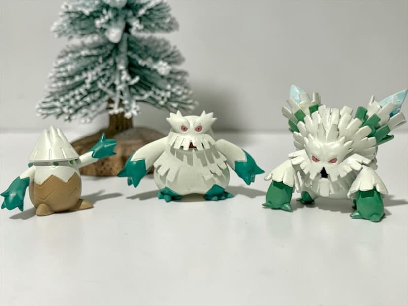 Abomasnow — Línea evolutiva Abomasnow tamaño tipo “Tomy”