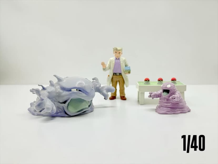 Muk — Línea Muk escala 1/40 en impresión 3D.