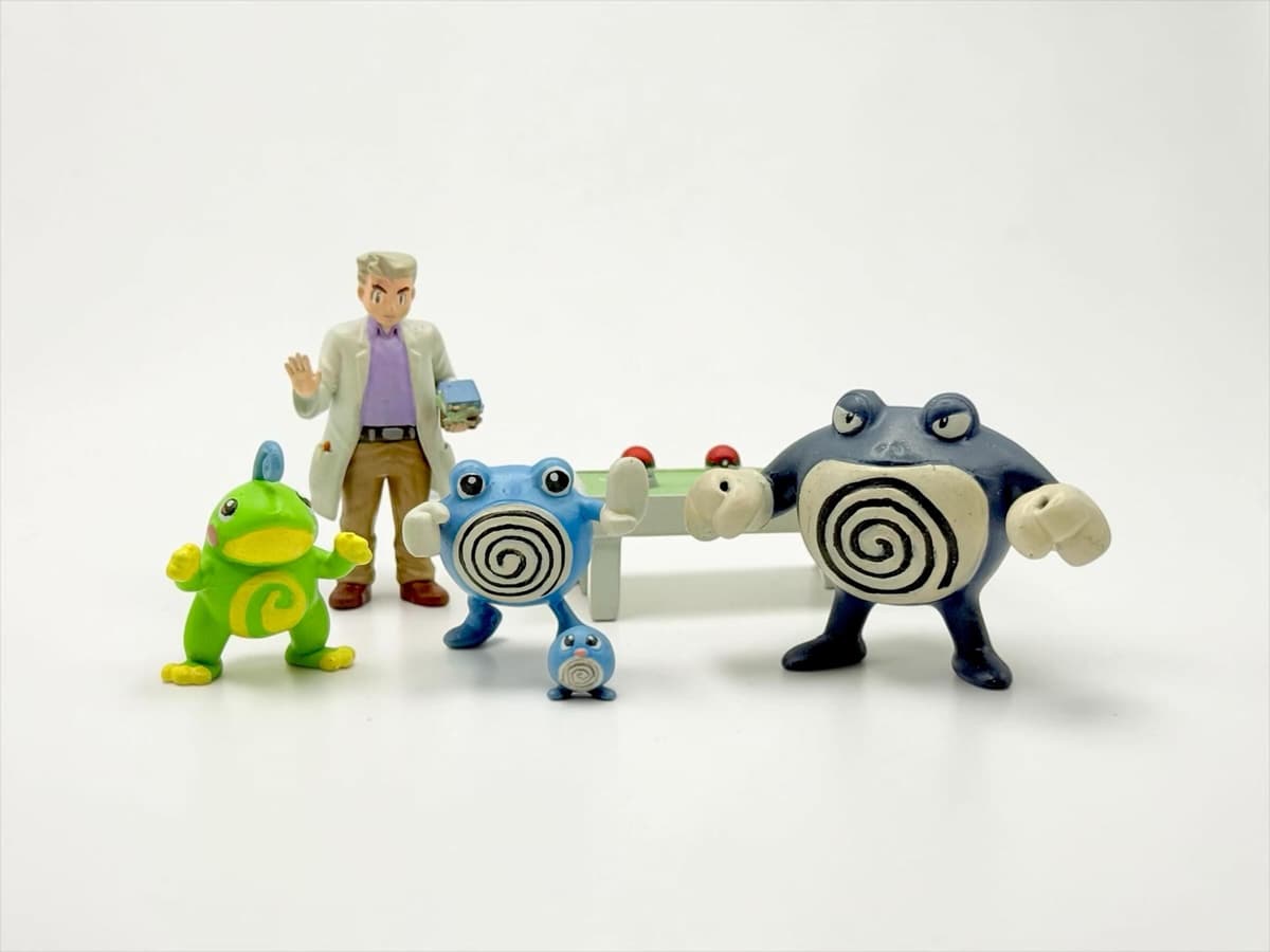 Poliwrath Línea Evolutiva Poliwrath escala 1/40 tipo Zukan