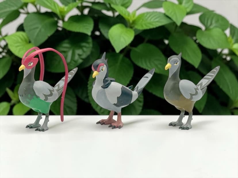 Unfezant — Unfezant &Tranquill tamaño tipo “Tomy”