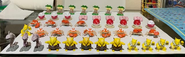 Exeggutor, Exeggcute, Electrode, Voltorb +4 · Monster Collection