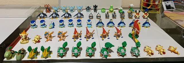 Chimchar, Monferno, Infernape, Piplup +11 · Monster Collection