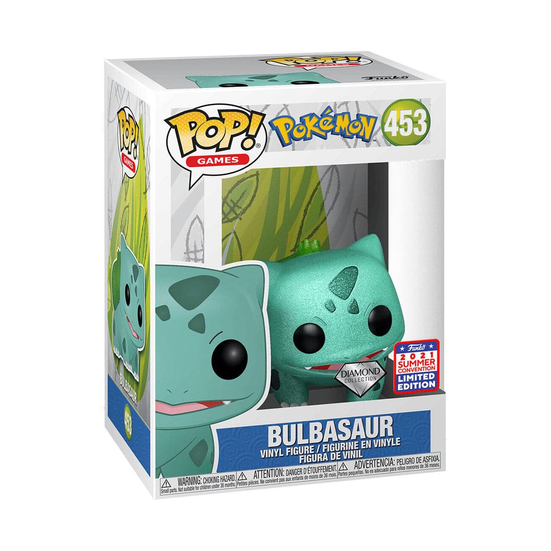 Bulbasaur Pop! Games #453 · Diamond Collection