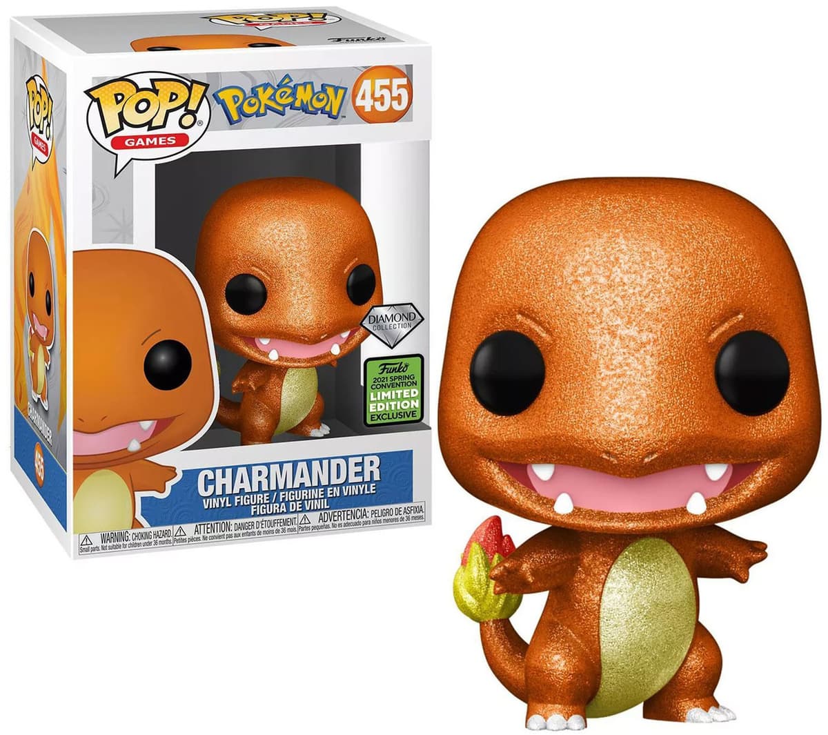Charmander Pop! Games #455 · Diamond Collection