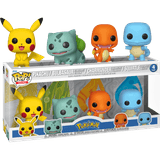 4-Pack Pikachu, Bulbasaur, Charmander y Squirtle
