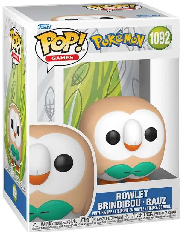 Rowlet Pop! Games #1092