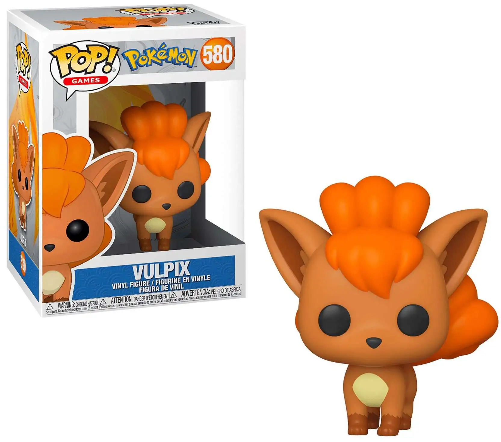 Vulpix Pop! Games #580