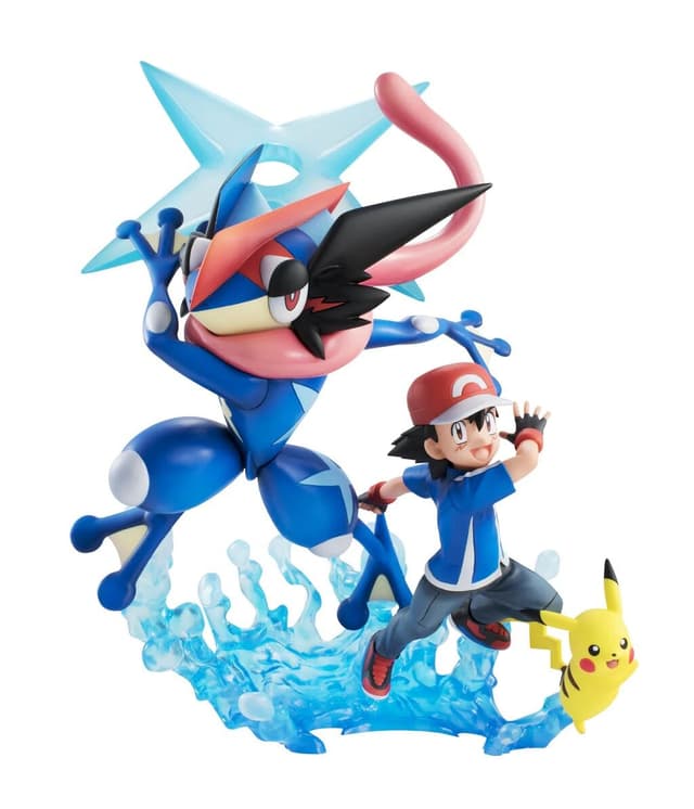 Greninja Ash & Pikachu & Ash-Greninja