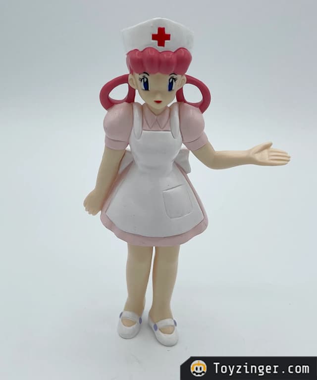 Chansey Enfermera Joy (Tomy Trainers 1998) — figura de entrenadora, no de Chansey