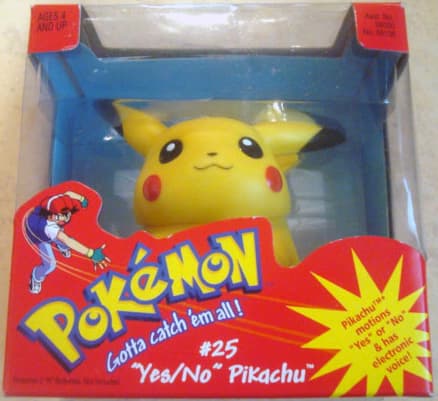 Pikachu Yes/No Electronic Figure