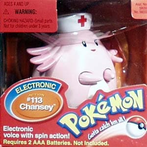 Chansey Nurse Joy's Chansey Electronic Figure