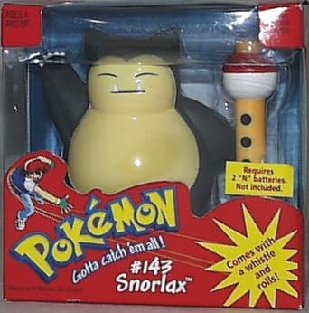 Snorlax Electronic Figure con Flauta Poké