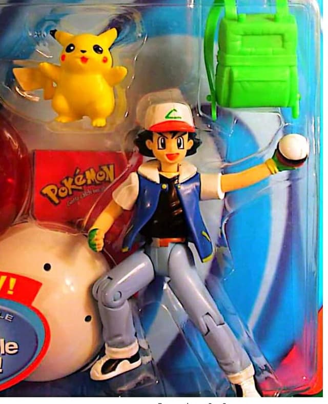 Pikachu Deluxe Trainers (pack con Ash Ketchum)