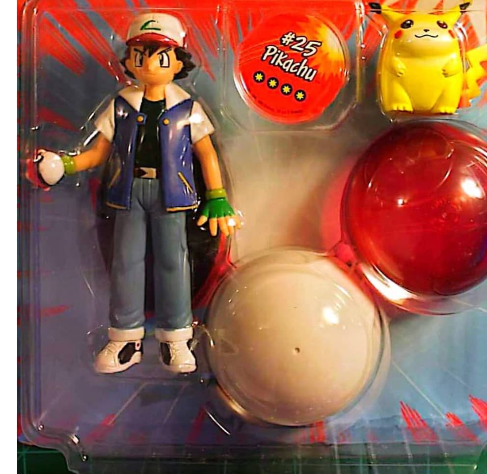 Pikachu Pokémon Trainers (pack w/ Ash Ketchum)
