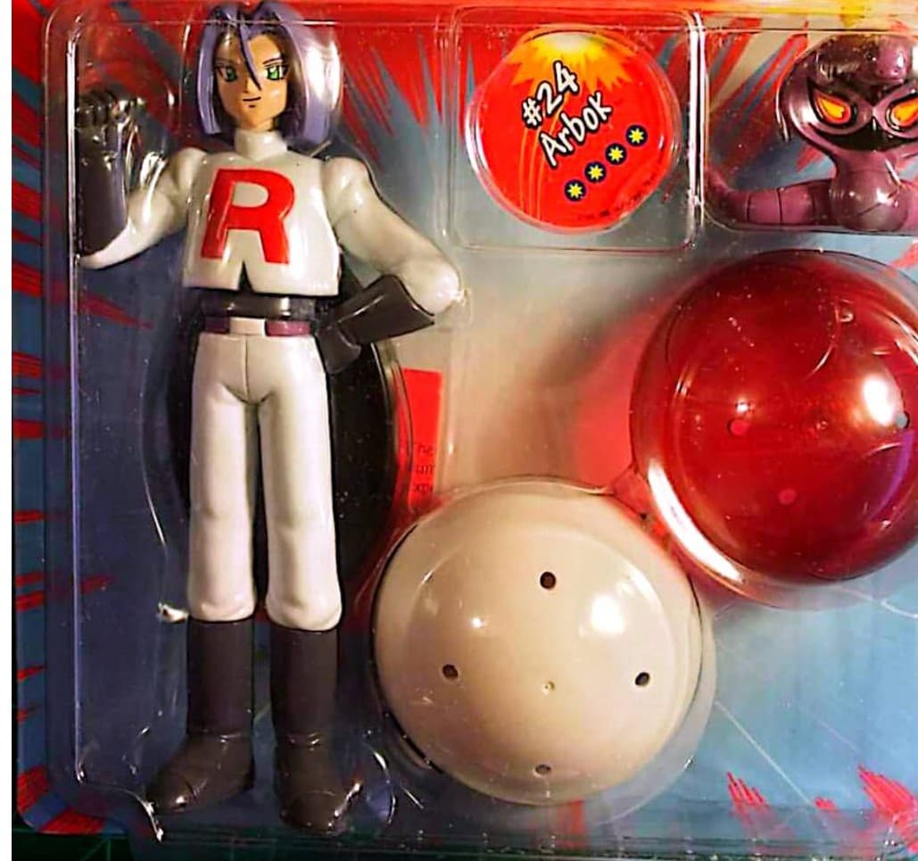 Arbok Pokémon Trainers (pack w/ James/Team Rocket)