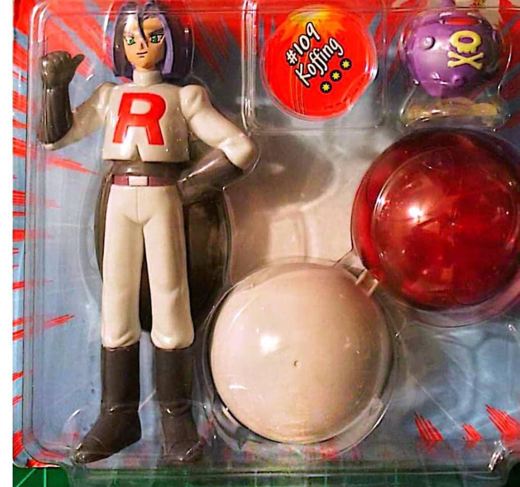 Koffing Pokémon Trainers (pack w/ James/Team Rocket)