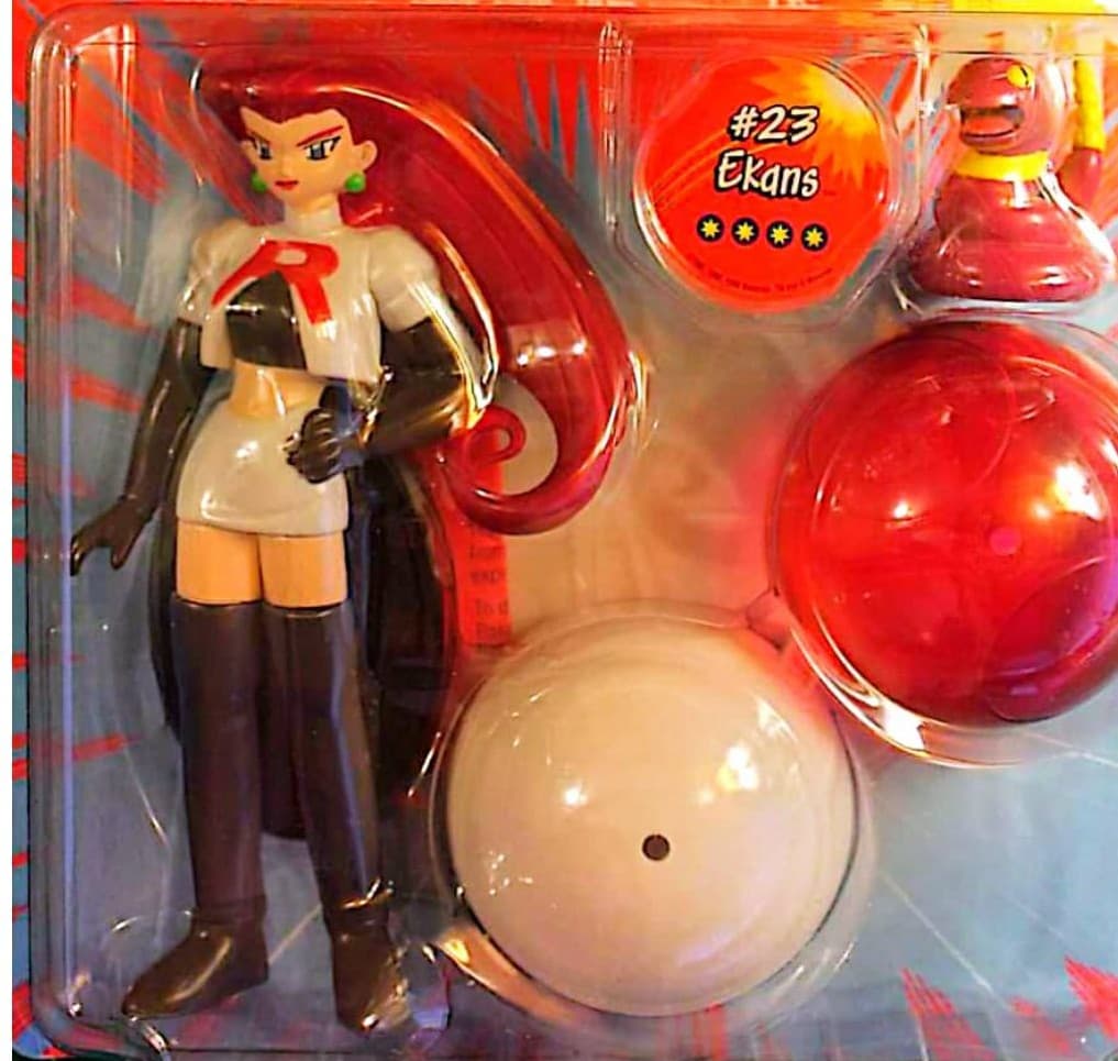 Ekans Pokémon Trainers (pack w/ Jessie/Team Rocket)