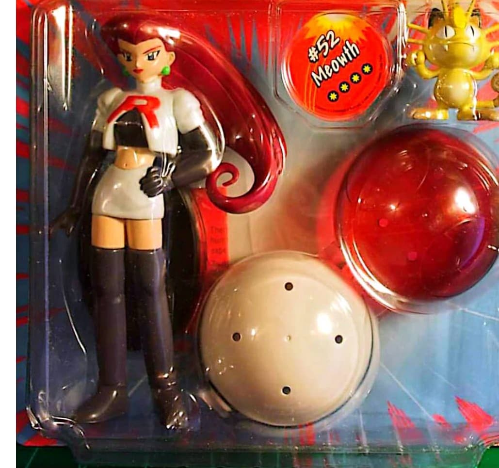 Meowth Pokémon Trainers (pack w/ Jessie/Team Rocket)