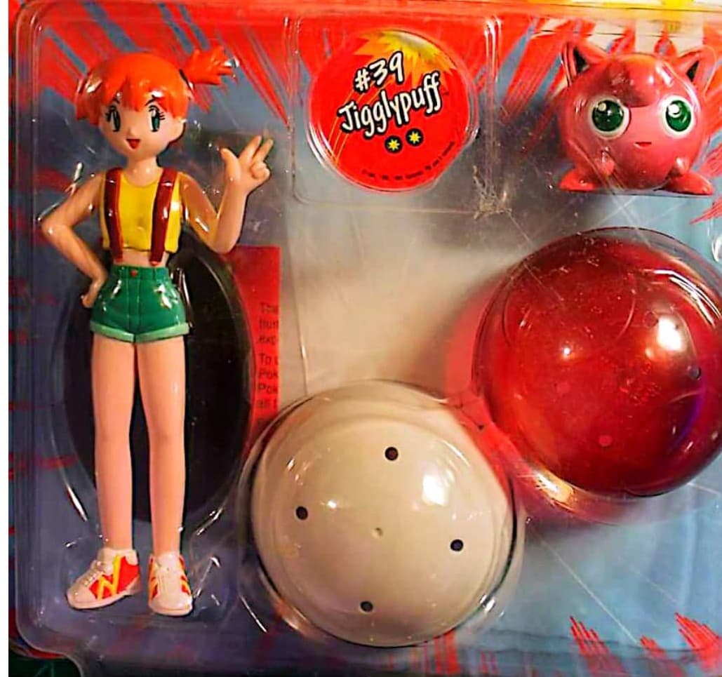 Jigglypuff Pokémon Trainers (pack w/ Misty)