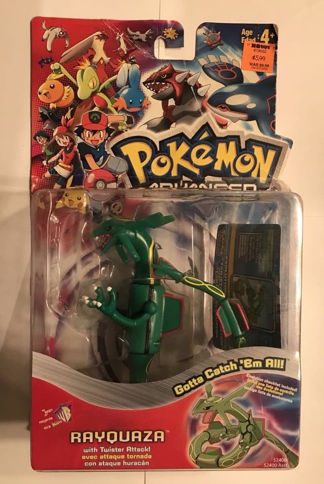 Rayquaza Advanced Battle Figures
